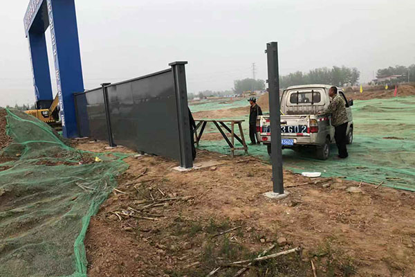 裝配式鋼結(jié)構(gòu)圍擋工程